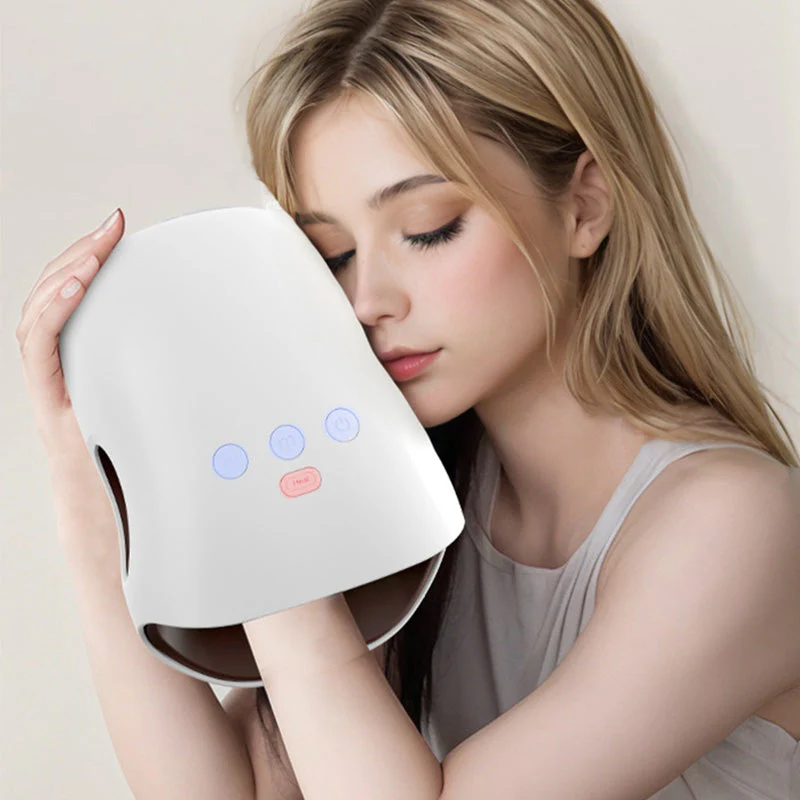3-Speed Cordless Hand Massager with Heat & Compression - Image 6