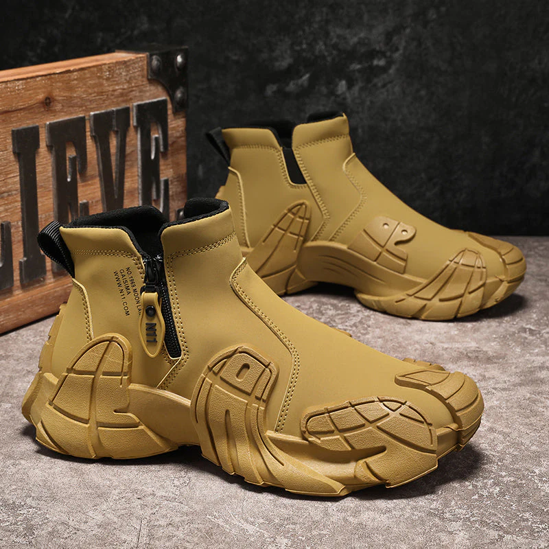 Men's High-Top Slip Resistant Practical Fashion Shoes - Image 11
