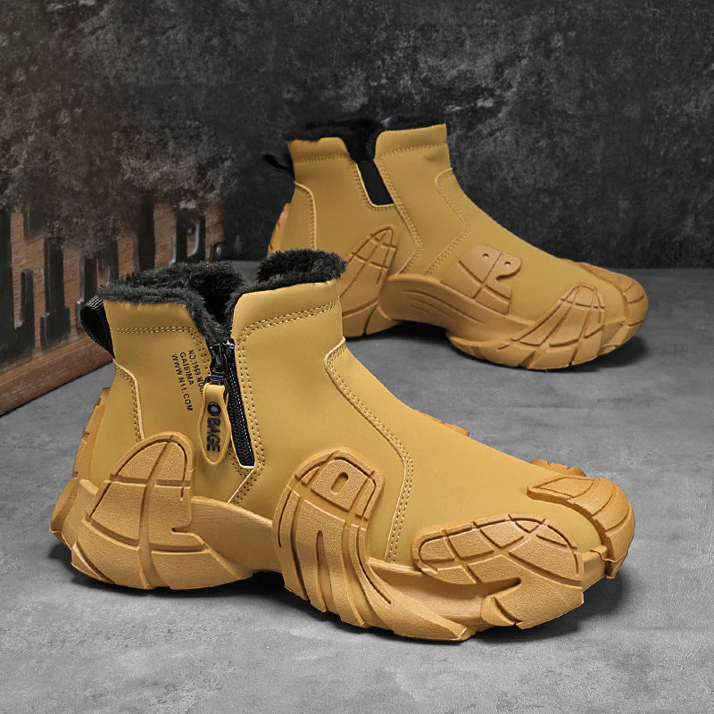 Men's High-Top Slip Resistant Practical Fashion Shoes - Image 12