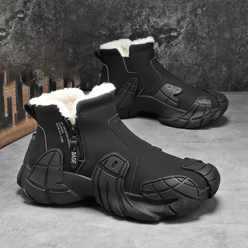 Men's High-Top Slip Resistant Practical Fashion Shoes - Image 14