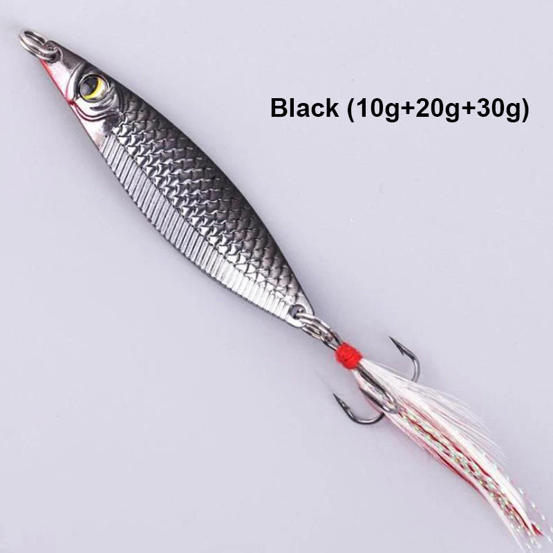 Realistic 3D Floating Fishing Baits Set with 3 Hooks - Image 9