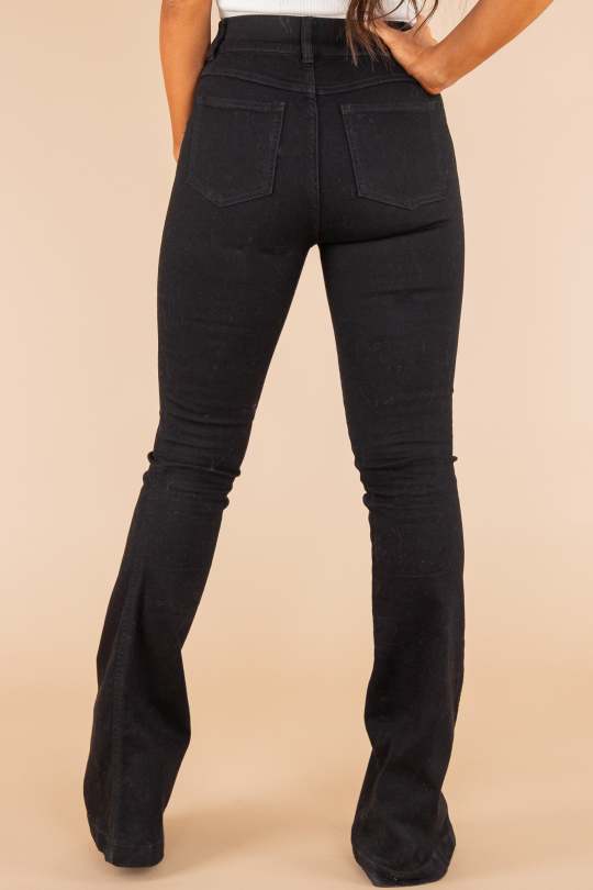 2023 New Fitted Vintage Flared Jeans - Image 5