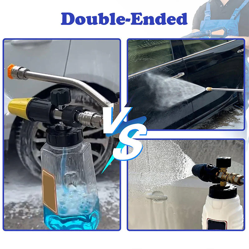 🔥Free Shipping-New Arrival  50% OFF🔥Dual-Head Foam Sprayer for Car Washing - Image 6