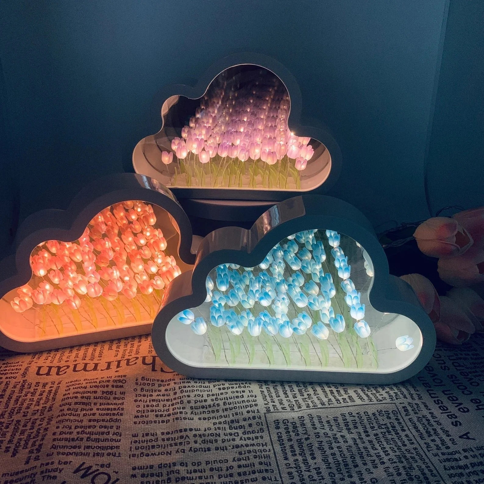 🎁✨Hot sale🔥Forever Cloud Mirror Tulips - Image 4