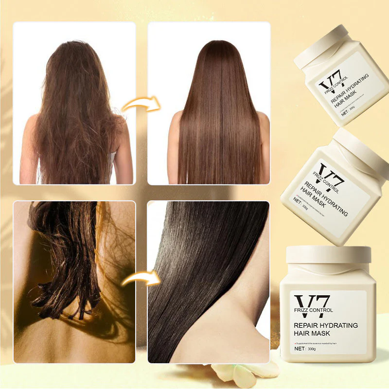 Frizz Control & Repair Hydrating Bird's Nest Essence Hair Mask - Image 4