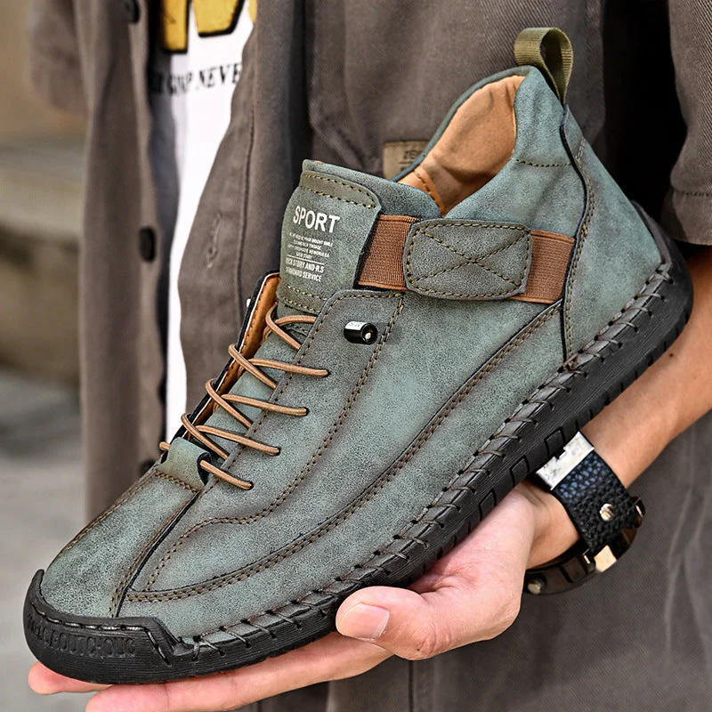 Men's PU Leather Casual Shoes - Image 3