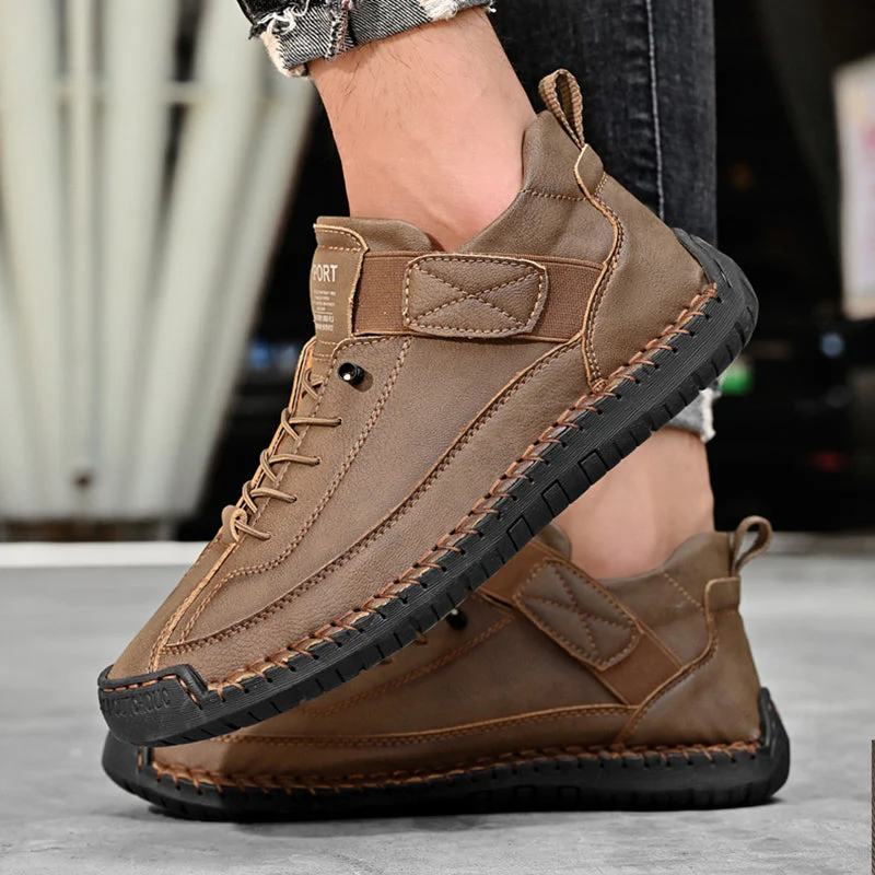 Men's PU Leather Casual Shoes - Image 6