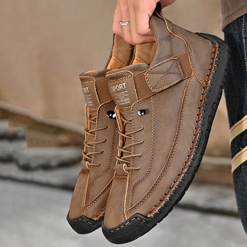 Men's PU Leather Casual Shoes - Image 7
