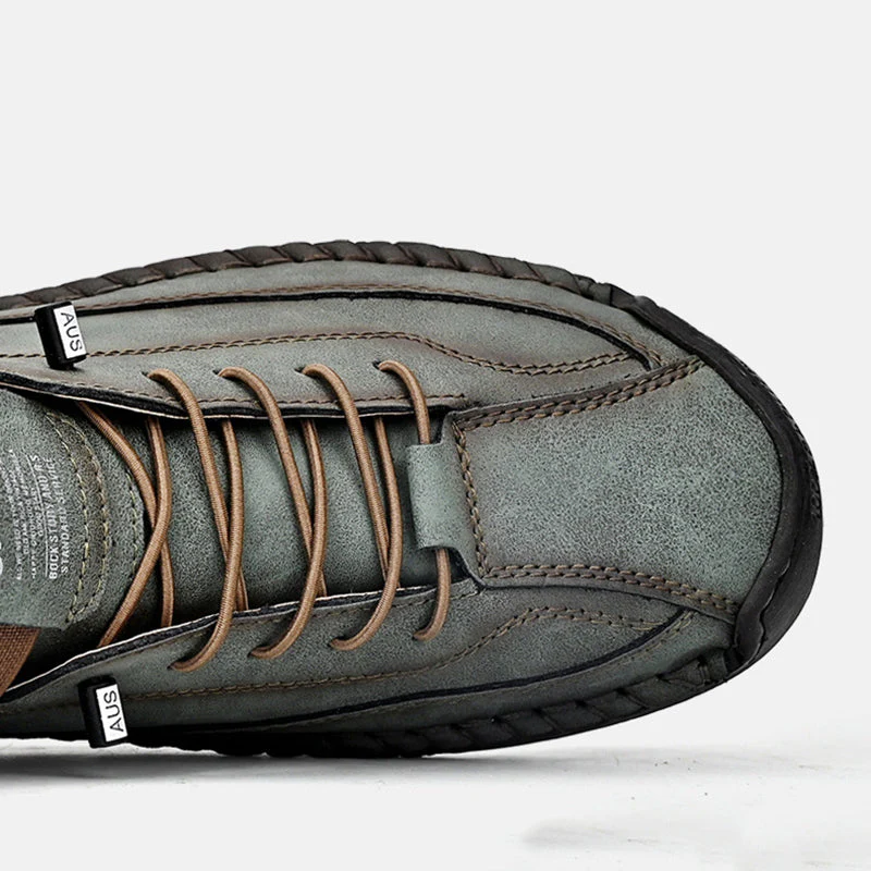 Men's PU Leather Casual Shoes - Image 9
