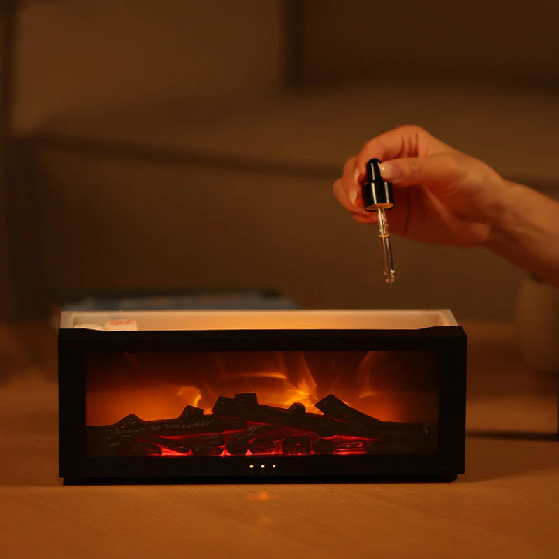 Fireplace Flame Diffuser Humidifier with Remote - Image 4