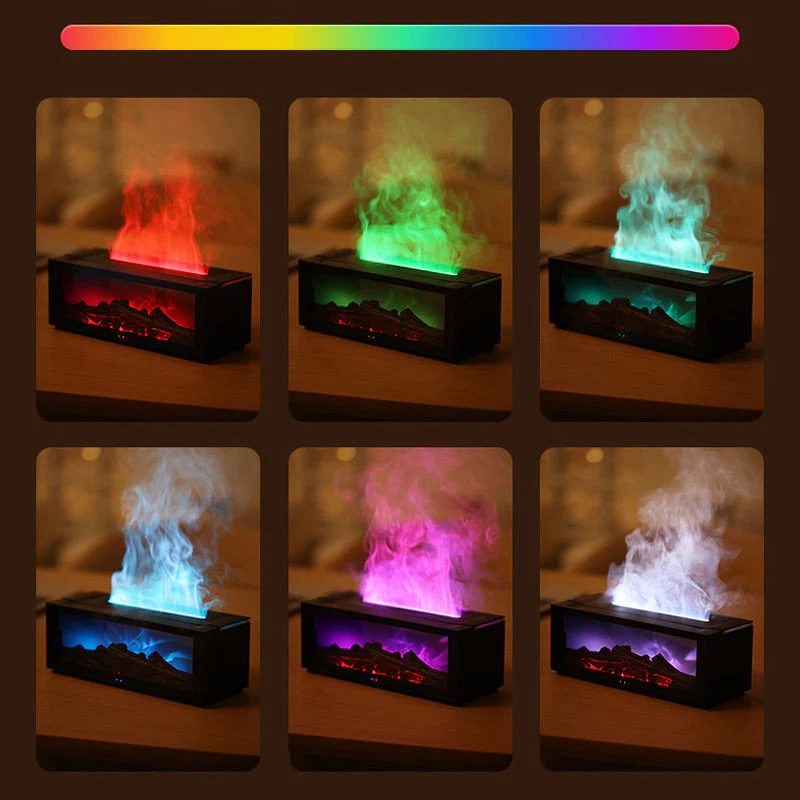 Fireplace Flame Diffuser Humidifier with Remote - Image 5