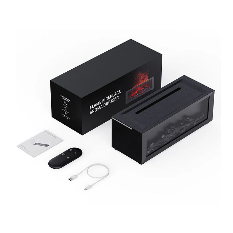 Fireplace Flame Diffuser Humidifier with Remote - Image 9
