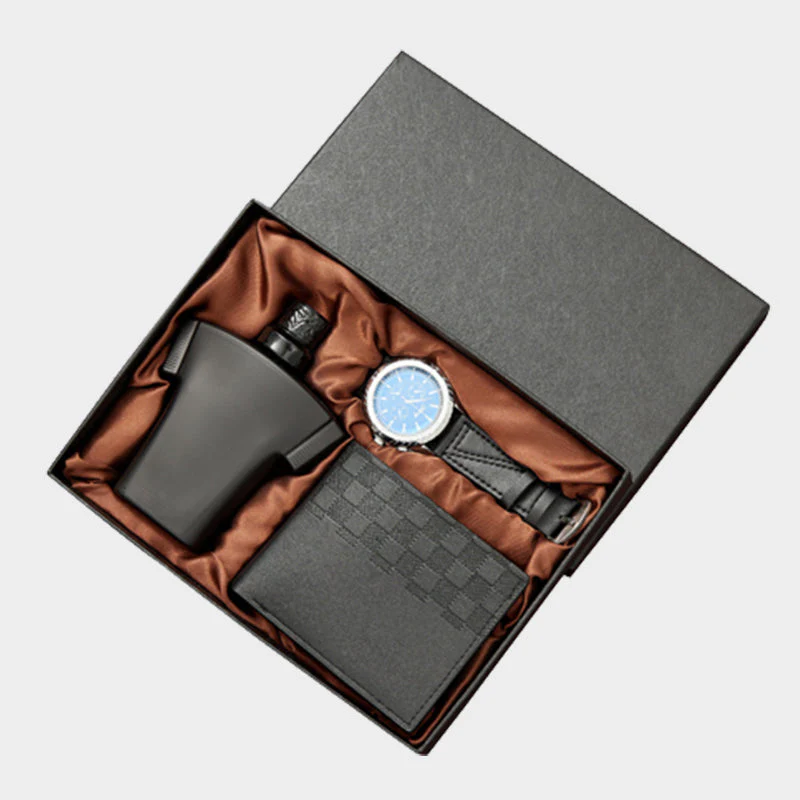 Gift Sets for Men Leather Case & Watch & Perfume - Image 8