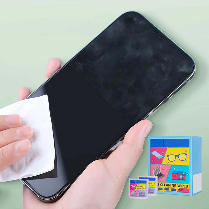 Eyeglass Lens Anti-Fogging Cleaning Wipes - Image 2