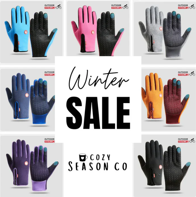 ⏰Last Day 50% OFF❄️🎁Waterproof Touchscreen Thermal Outdoor Gloves - Image 21