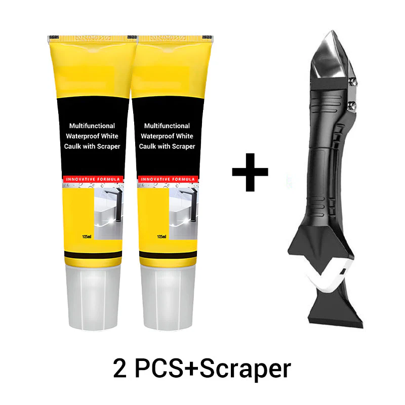 🔥HOT SALE 50% OFF🎁Multifunctional Waterproof White Caulk with Scraper - Image 10