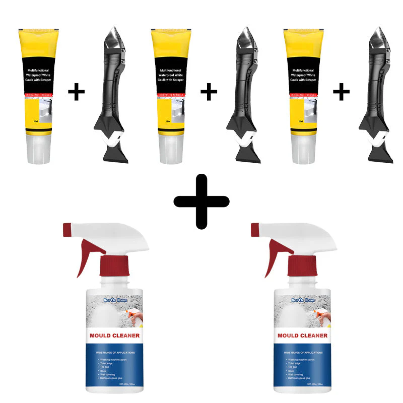 🔥HOT SALE 50% OFF🎁Multifunctional Waterproof White Caulk with Scraper - Image 14
