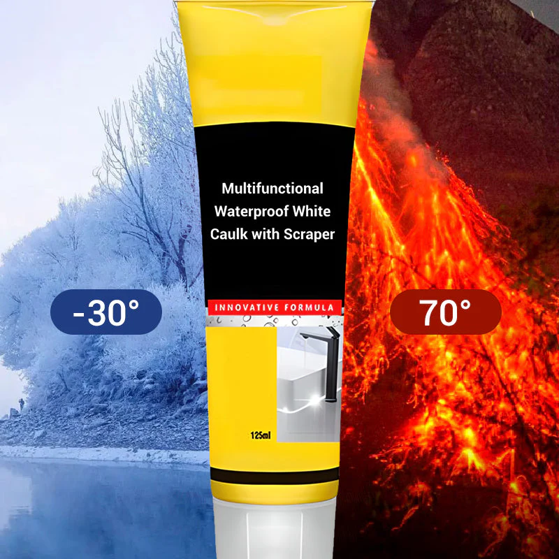 🔥HOT SALE 50% OFF🎁Multifunctional Waterproof White Caulk with Scraper - Image 6