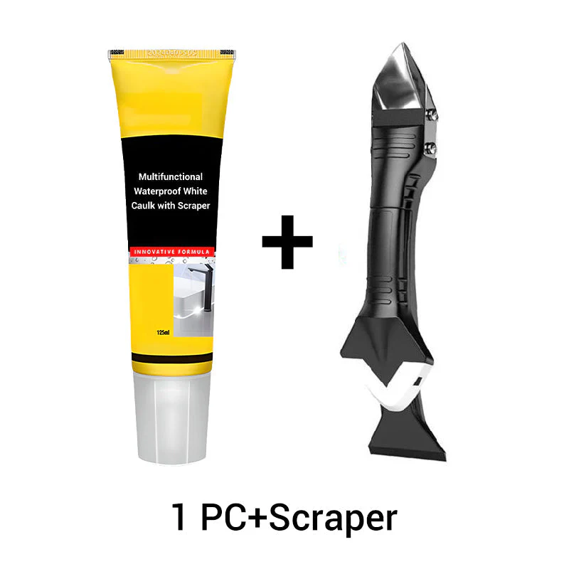 🔥HOT SALE 50% OFF🎁Multifunctional Waterproof White Caulk with Scraper - Image 9