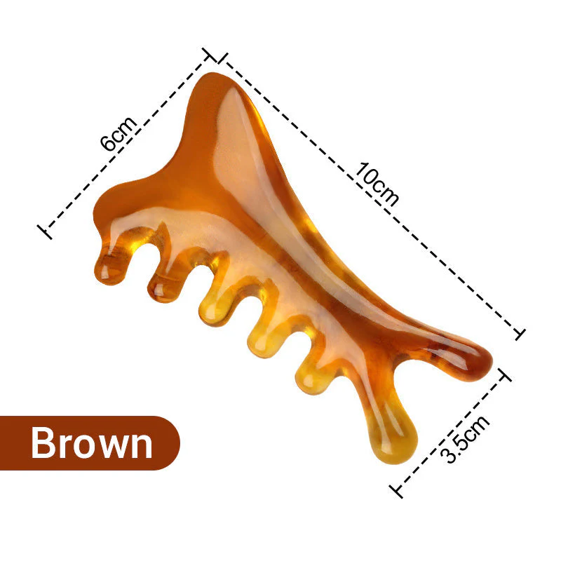 Only Today 50% Off🙋‍♀️Multifunction Scalp Massage Comb Gua Sha Tool - Image 9