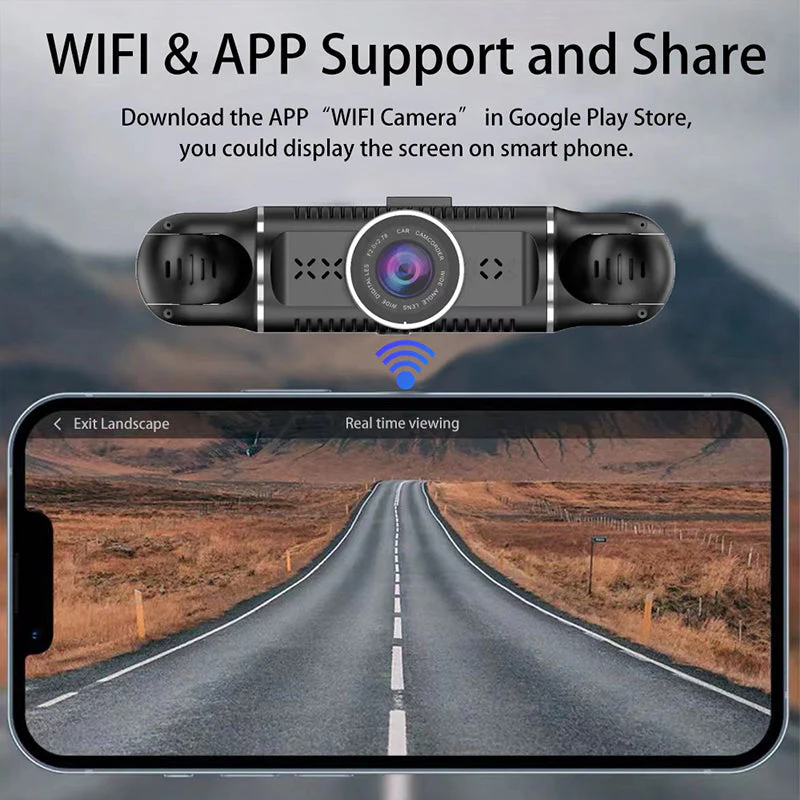 ✨ Driving Security ✨ 4-Channel 1080P Car Recorder - Image 6