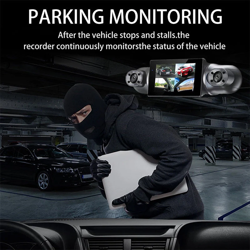 ✨ Driving Security ✨ 4-Channel 1080P Car Recorder - Image 8