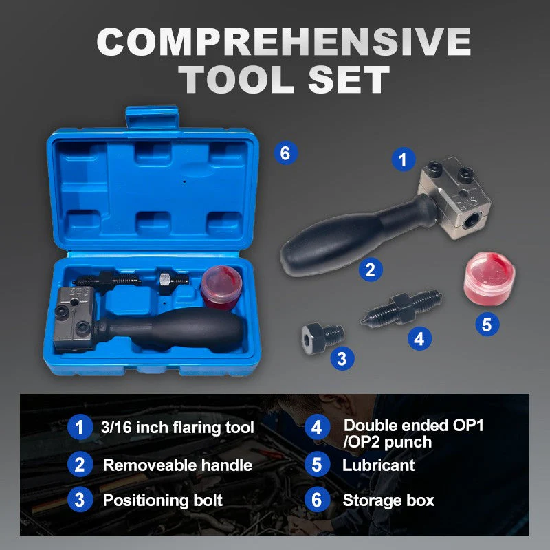 ⏳Time-Limited Special—Universal Automotive Brake Pipe Flaring Tool Kit - Image 8