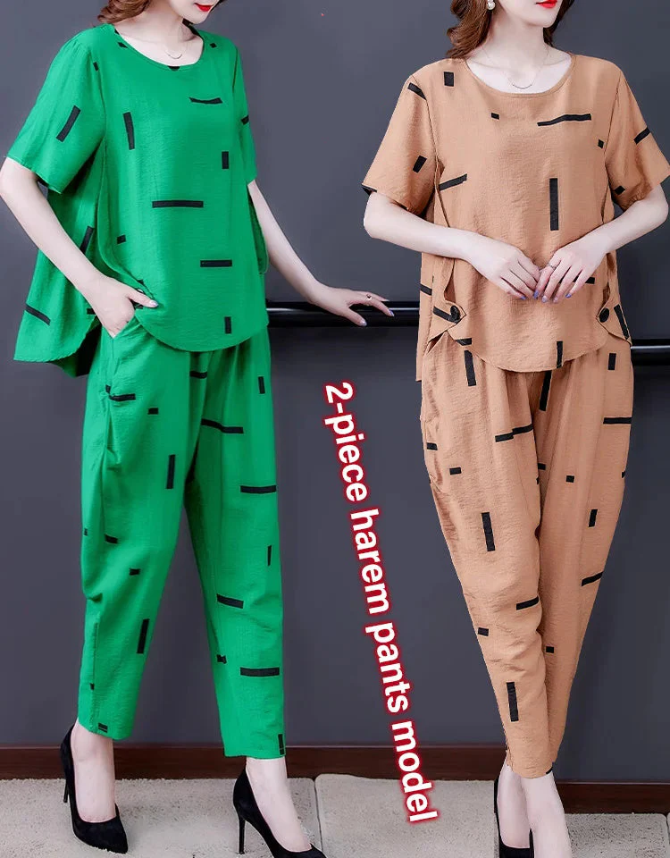 2-piece Set Harlem Pants Model - Image 2