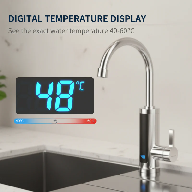 Tankless Instant Hot Water Heater Faucet - Image 2