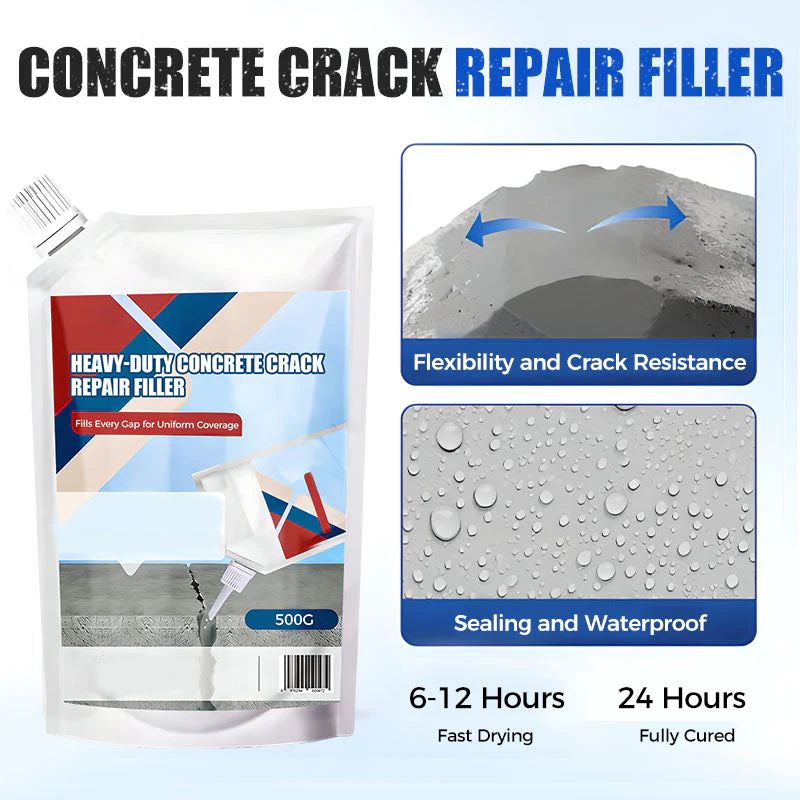 🔥New Upgrade🔥Heavy-Duty Concrete Crack Repair Adhesive - Image 5