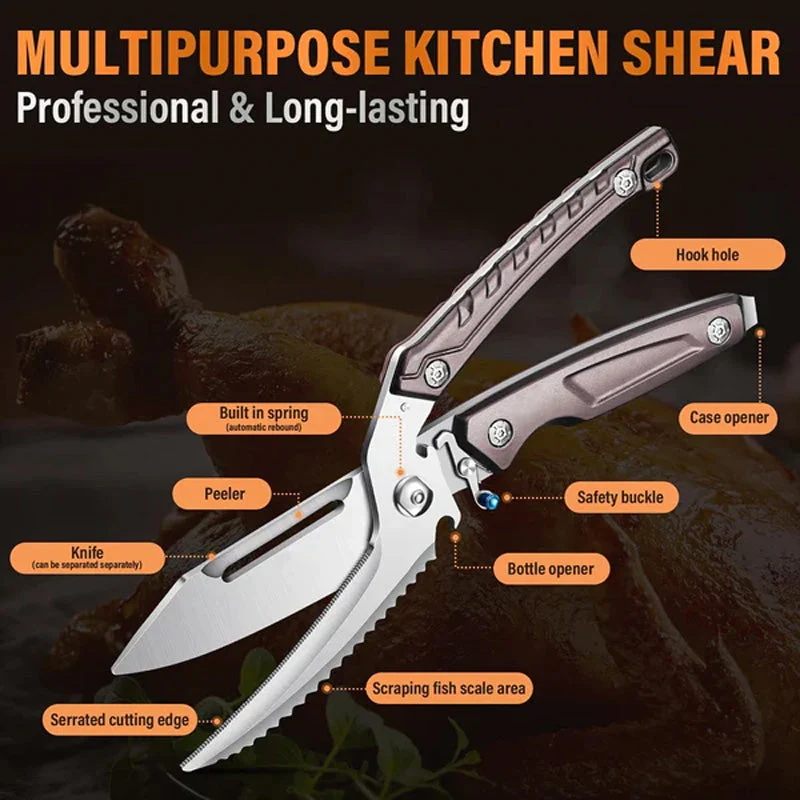 Heavy Duty Poultry Scissors - Image 4