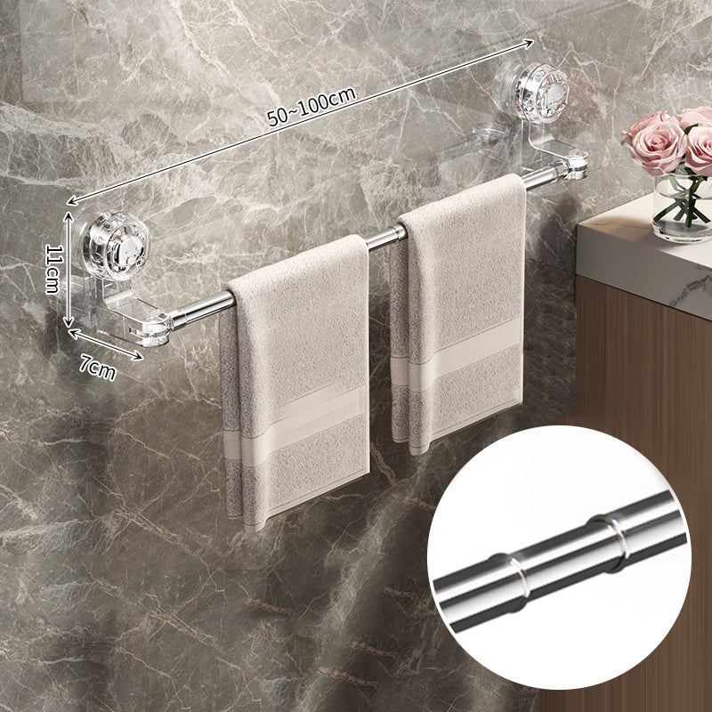 🛁✨ Light Luxury No-Punch - Retractable Suction Cup Towel Bar - Image 10