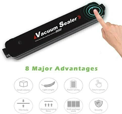 📦 50% OFF NOW ! ⚡ Automatic Vacuum Sealing Machine – One-Touch Operation, Extends Food Freshness & Compact Design 🍖 - Image 12