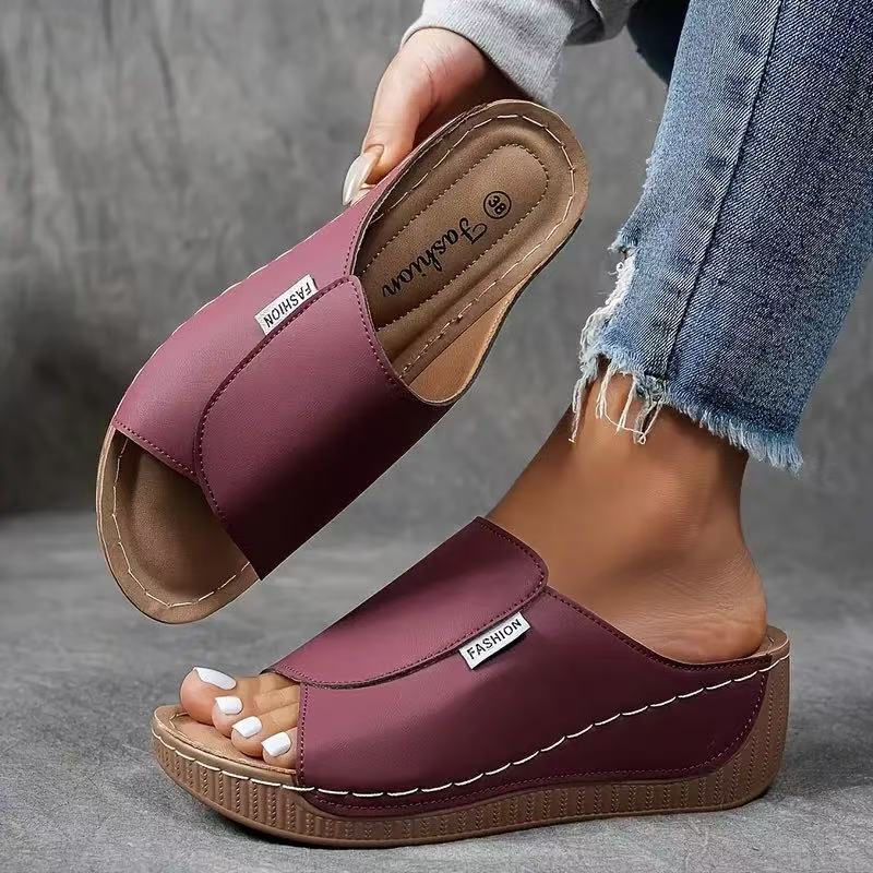 🔥 Hot Sales  50% OFF 🔥Women's Casual Wedge Slide Sandals - Image 12