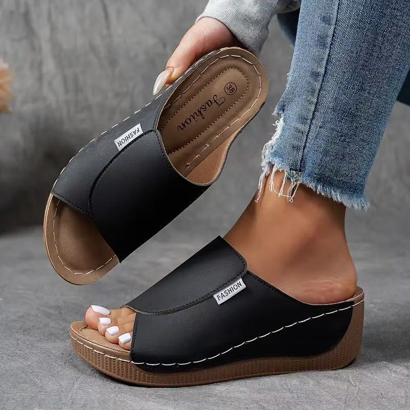 🔥 Hot Sales  50% OFF 🔥Women's Casual Wedge Slide Sandals - Image 16
