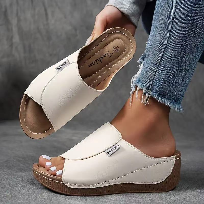 🔥 Hot Sales  50% OFF 🔥Women's Casual Wedge Slide Sandals - Image 5
