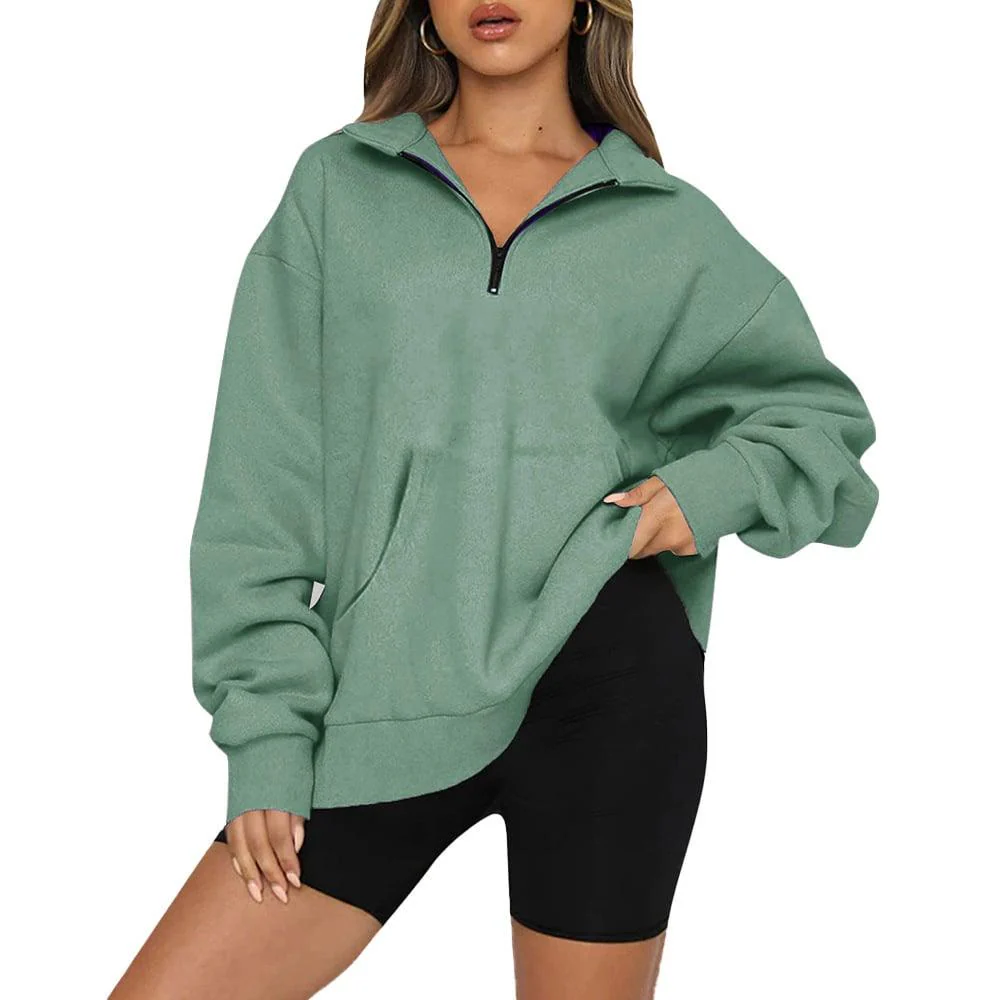 plus size baggy pocket hoodie - Image 16