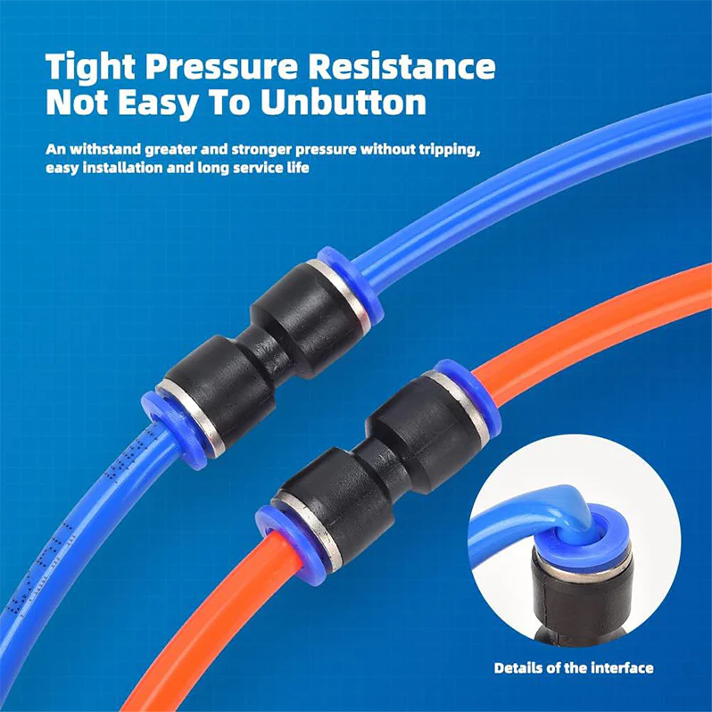 ✨1/4 Inch Pneumatic Push-to-Connect Air Hose Fittings Kit ⚡🔧 - Image 2