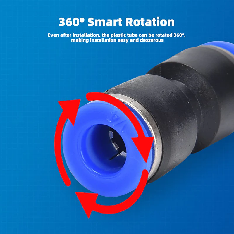 ✨1/4 Inch Pneumatic Push-to-Connect Air Hose Fittings Kit ⚡🔧 - Image 4