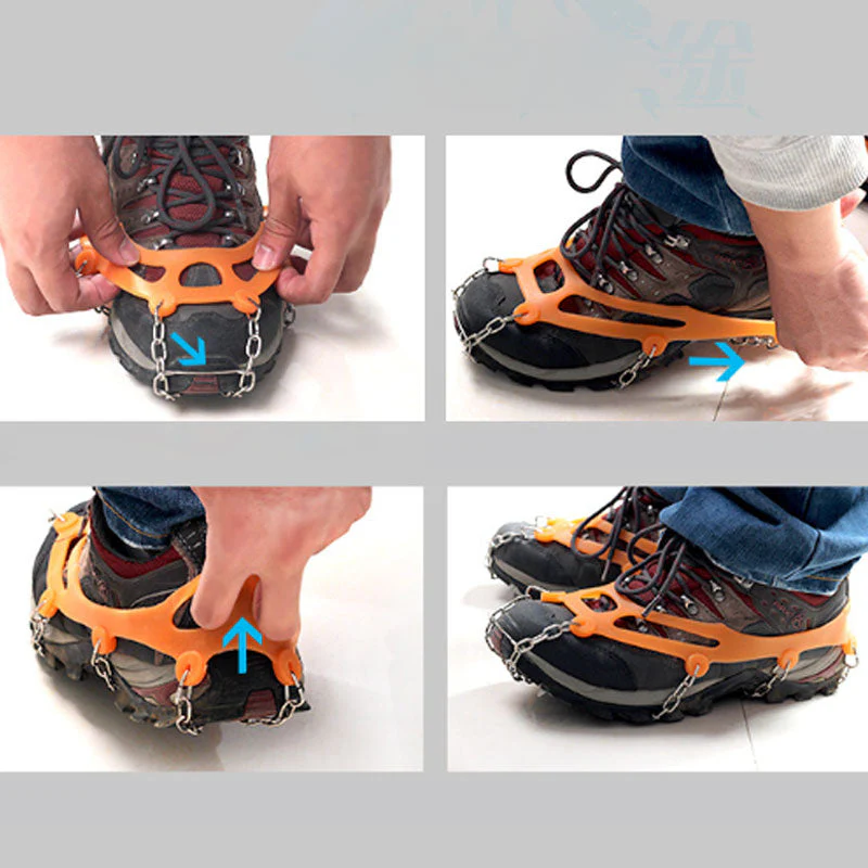 Outdoor Anti-Slip Crampons for Hiking Boots & Shoes - Image 5