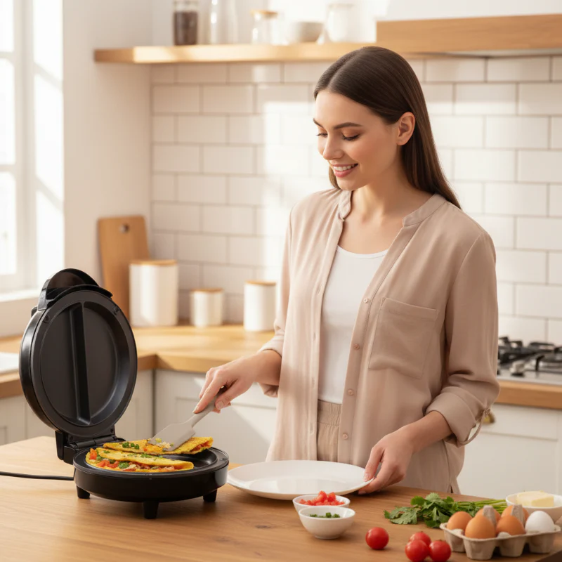 Multifunctional Electric Nonstick Breakfast Griddle - Image 8