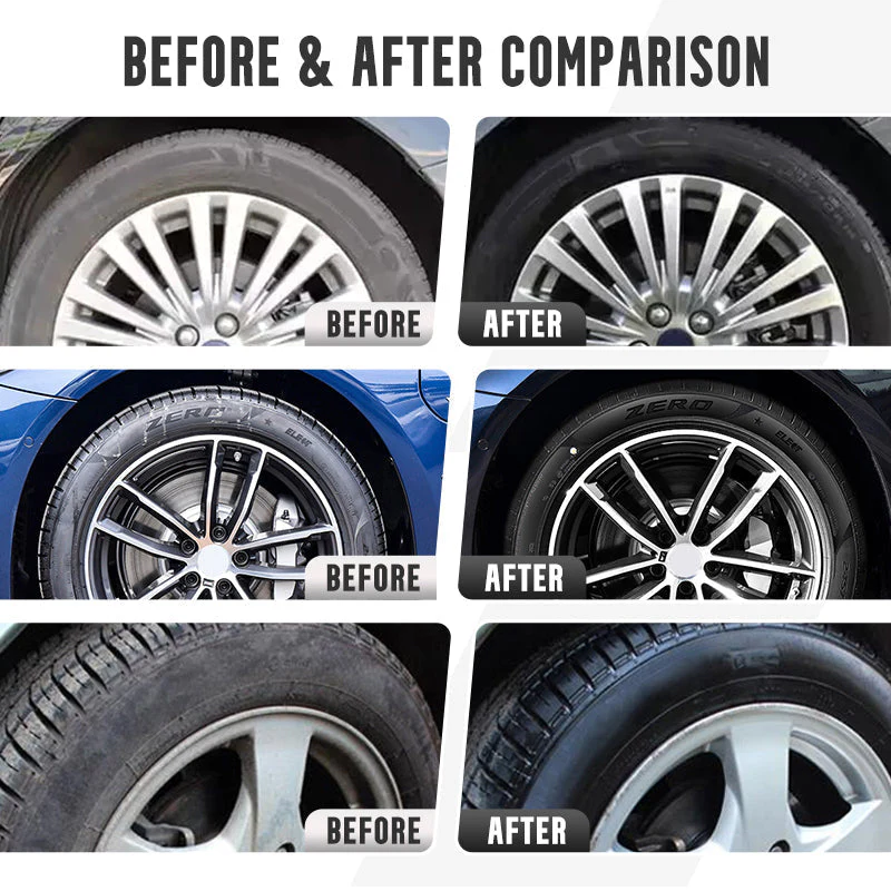 Plastics & Rubber Tyre Shine & Protector Spray - Image 3