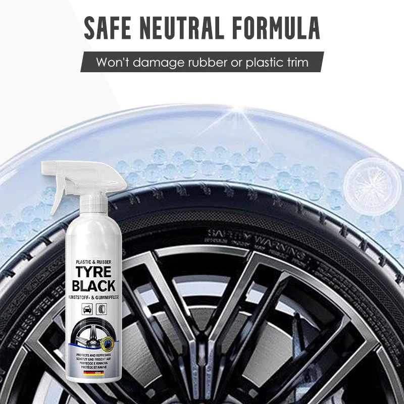 Plastics & Rubber Tyre Shine & Protector Spray - Image 7