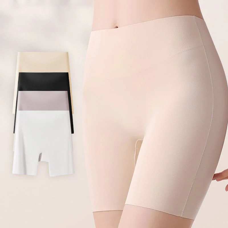 🔥New Hot Selling❤️🔥 Women High-waist Ice Silk Underwear with Tummy-control Hip-lifting