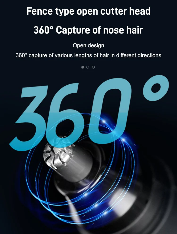 Intelligent Electric USB Charging Nose Hair Trimmer - Image 3