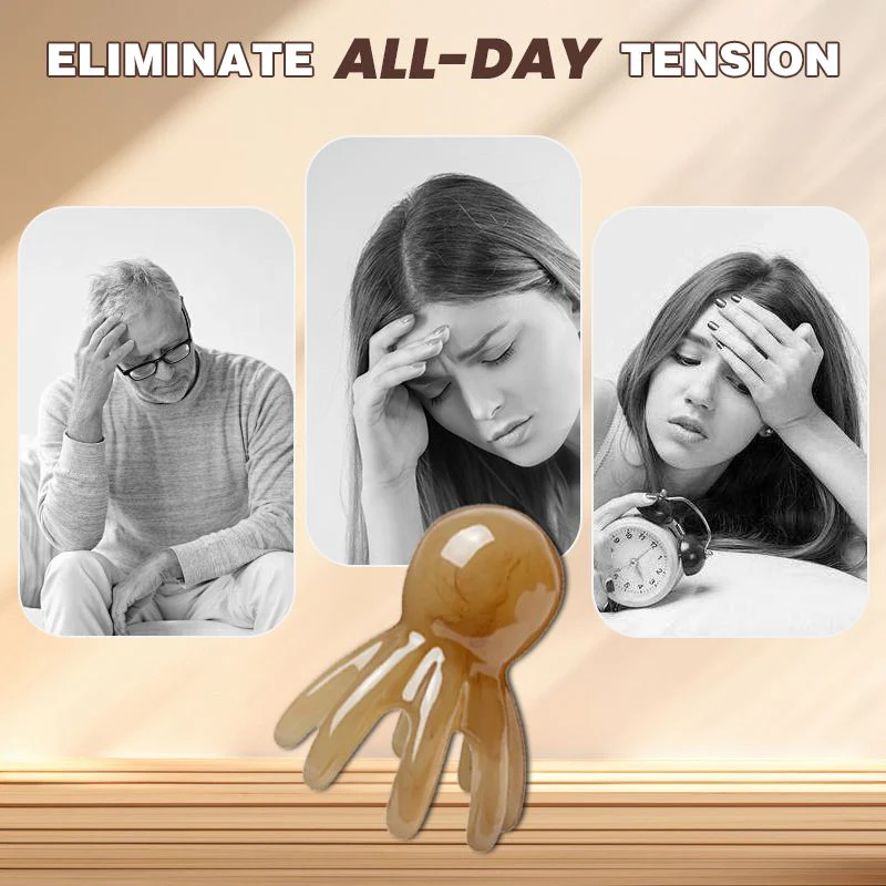Portable Eight-prong Head Massage Comb - Image 3
