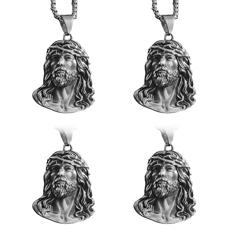 ✝️Best Gift✨Jesus Head Pendant Necklace - Image 14