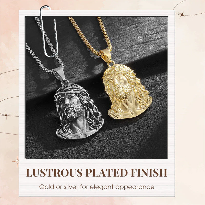 ✝️Best Gift✨Jesus Head Pendant Necklace - Image 3