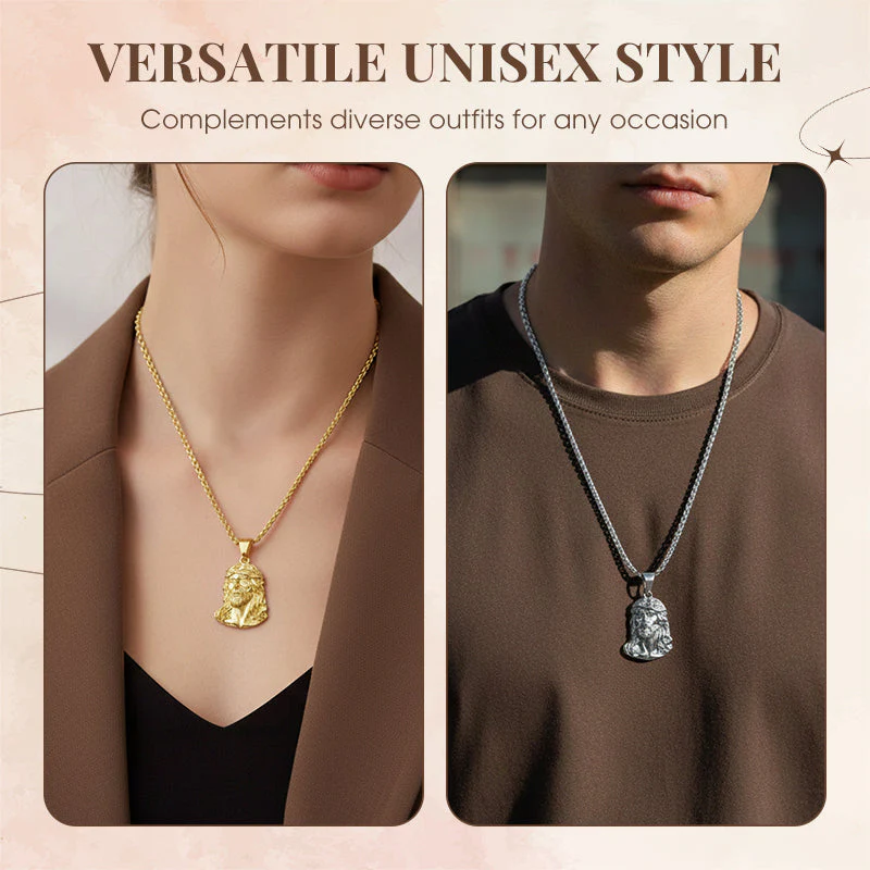 ✝️Best Gift✨Jesus Head Pendant Necklace - Image 4