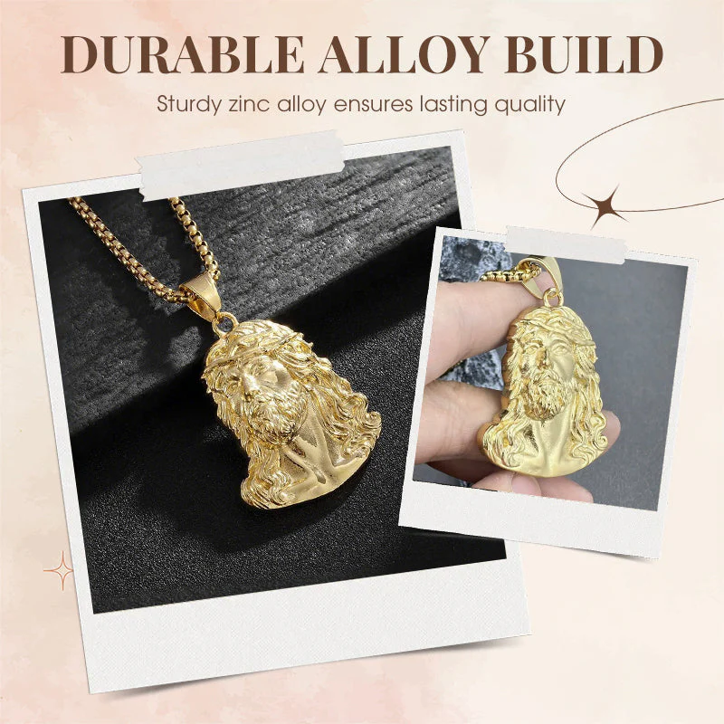 ✝️Best Gift✨Jesus Head Pendant Necklace - Image 5